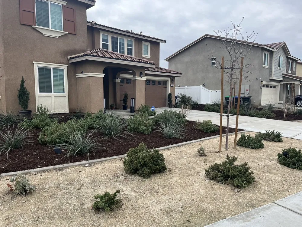 Expert garden landscaping with custom design across Perris, CA - Green Horizon Landscaping