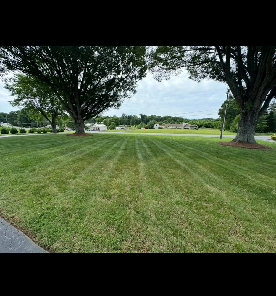 Professional lawn mowing service in Winston-Salem, NC by Green Horizon Solutions