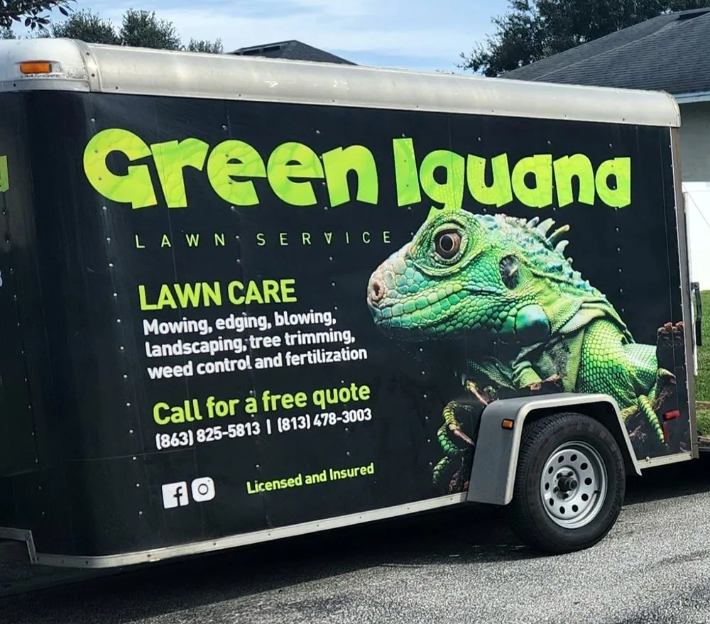 Expert yard cleanup service for residential properties in Lakeland, FL by Green Iguana Lawn Service