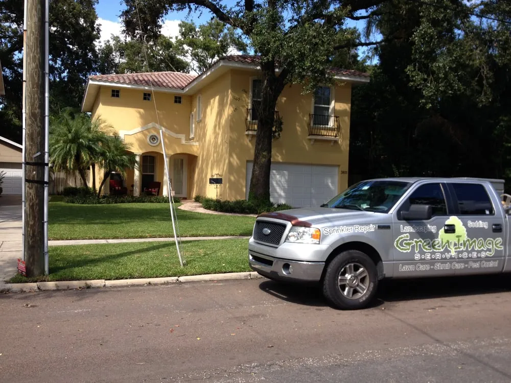 Top-rated lawn mowing service in Tampa, FL by Green Image Lawn and Pest Control Services