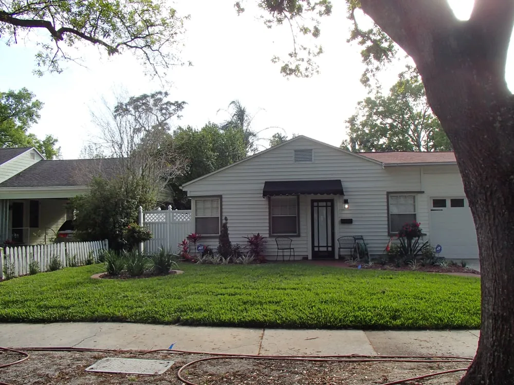 Affordable landscape installation for residential properties across Tampa, FL - Green Image Lawn and Pest Control Services