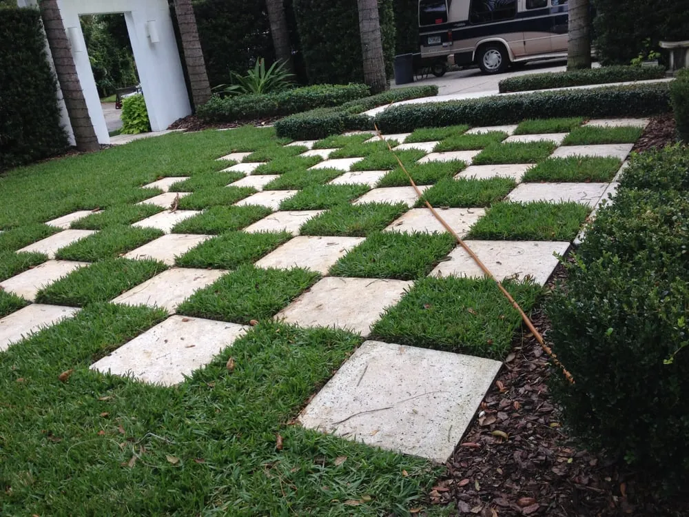 Reliable landscape installation in Tampa, FL by Green Image Lawn and Pest Control Services