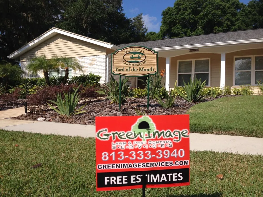 Local landscaping services in Tampa, FL by Green Image Lawn and Pest Control Services