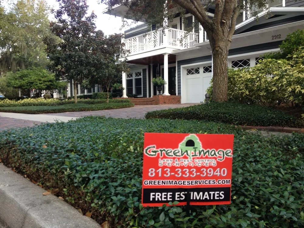 Local yard maintenance in Tampa, FL by Green Image Lawn and Pest Control Services