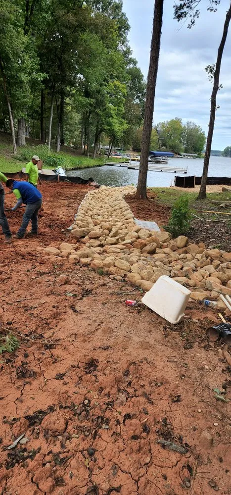 Professional landscape design in Eatonton, GA by Green Image Lawncare & Landscape