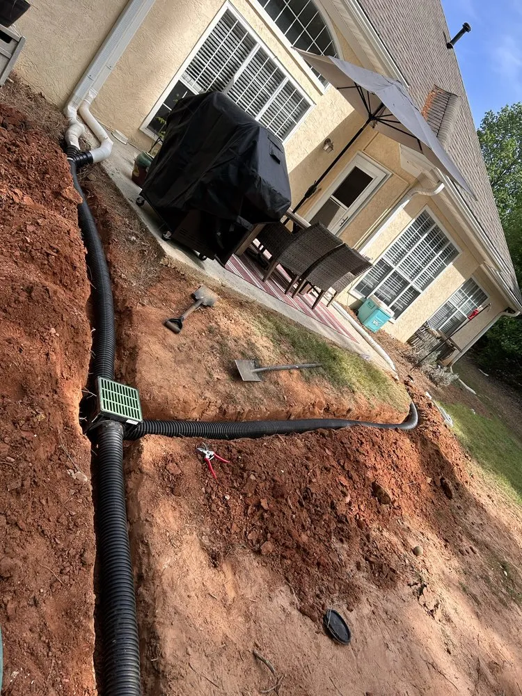 Top-rated garden landscaping for residential properties in Fairburn, GA by Green Image Scapes