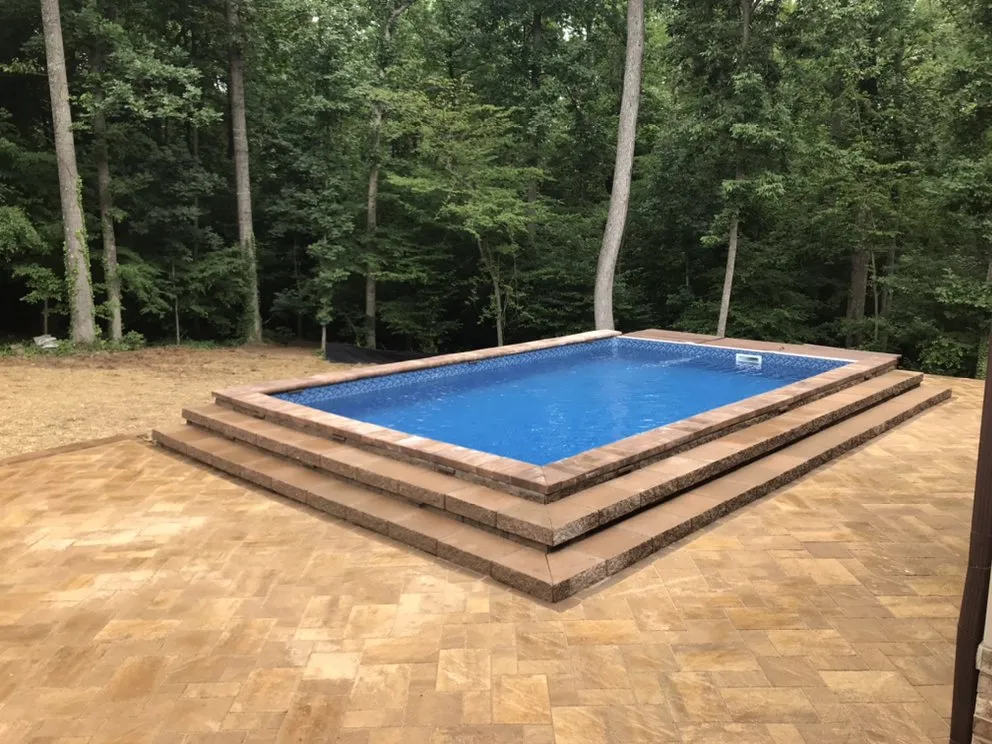 Professional garden landscaping in Whitsett, NC by Green Innovations