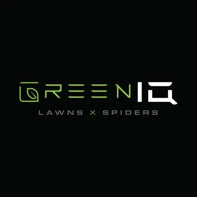 Green IQ Lawn Care and Spider Control Logo