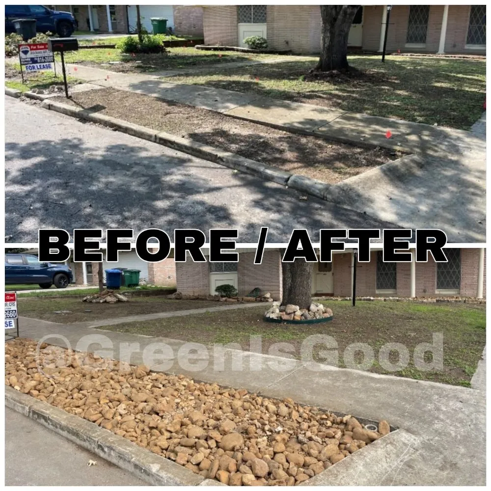 Reliable landscape design for residential properties in San Antonio, TX by Green is Good