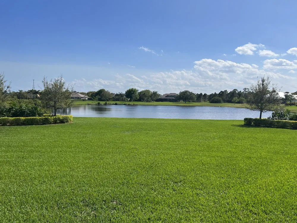 Top-rated lawn mowing service with custom design in Vero Beach, FL by Green Island Lawn & Pest