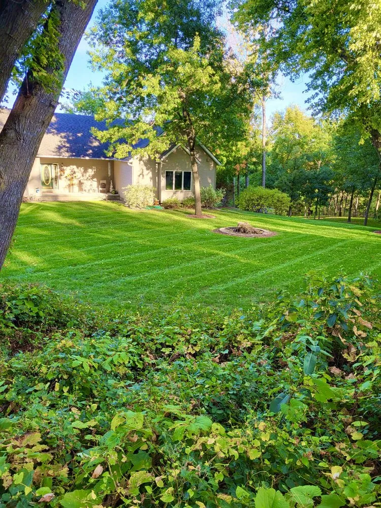 Affordable lawn mowing service for year-round maintenance across Minneapolis, MN - Green Jacket Lawns
