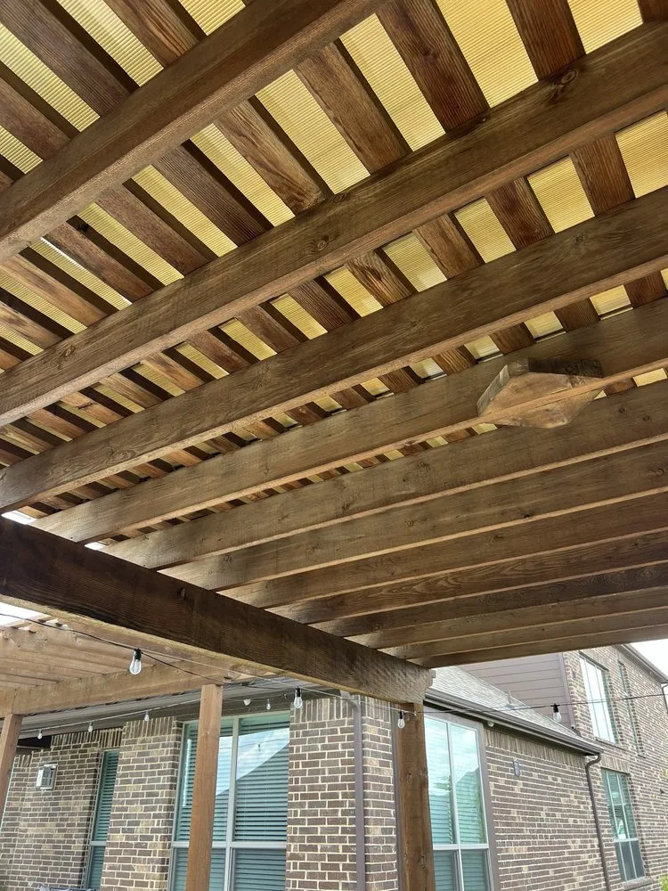 Professional outdoor landscaping in Cedar Hill, TX by Green Key Exterior Solutions