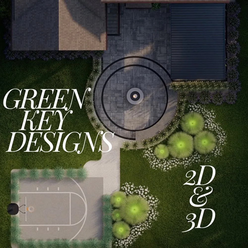 Custom residential landscaping for residential properties across Cedar Hill, TX - Green Key Exterior Solutions