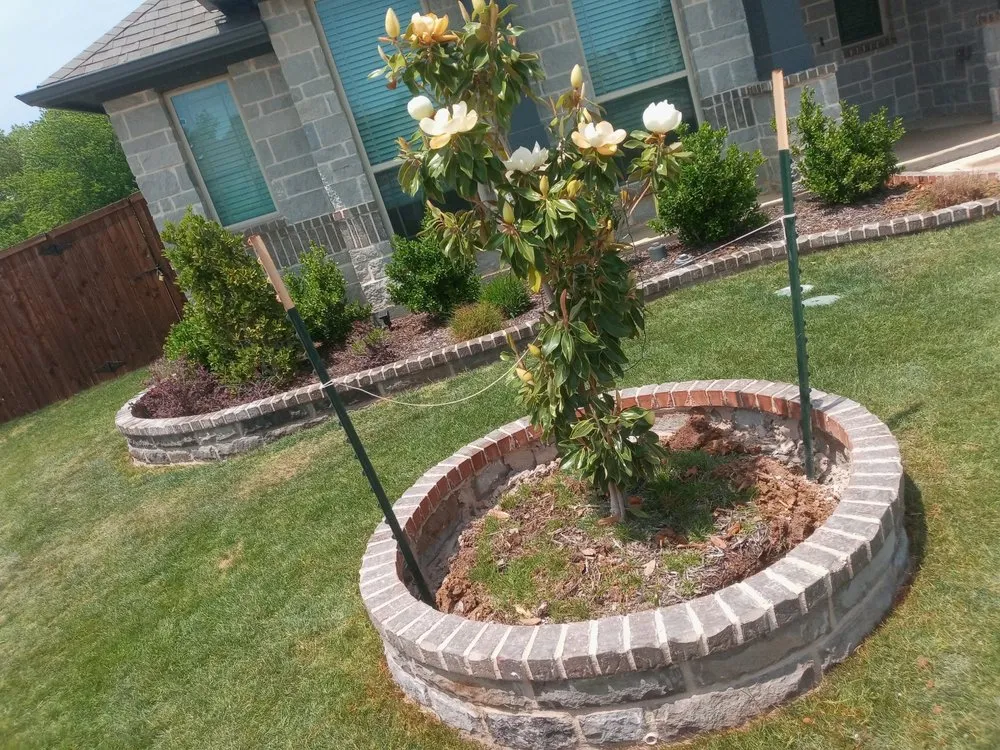 Local garden landscaping in Cedar Hill, TX by Green Key Exterior Solutions