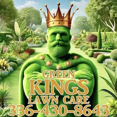Green Kings Lawn Care Logo