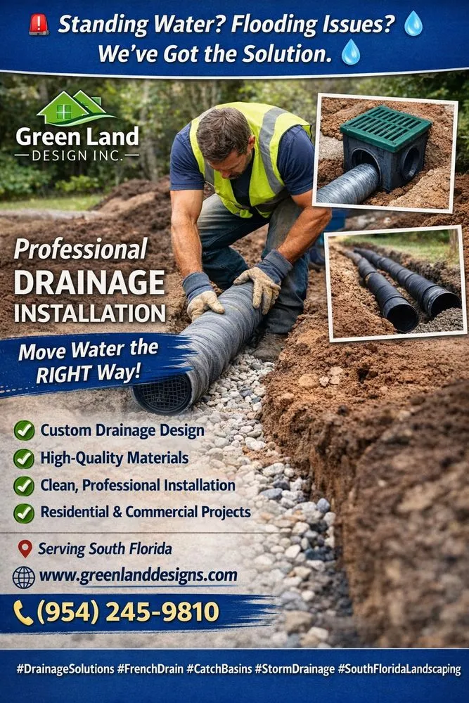 Local lawn care service experts serving Southwest Ranches, FL - Green Land Design