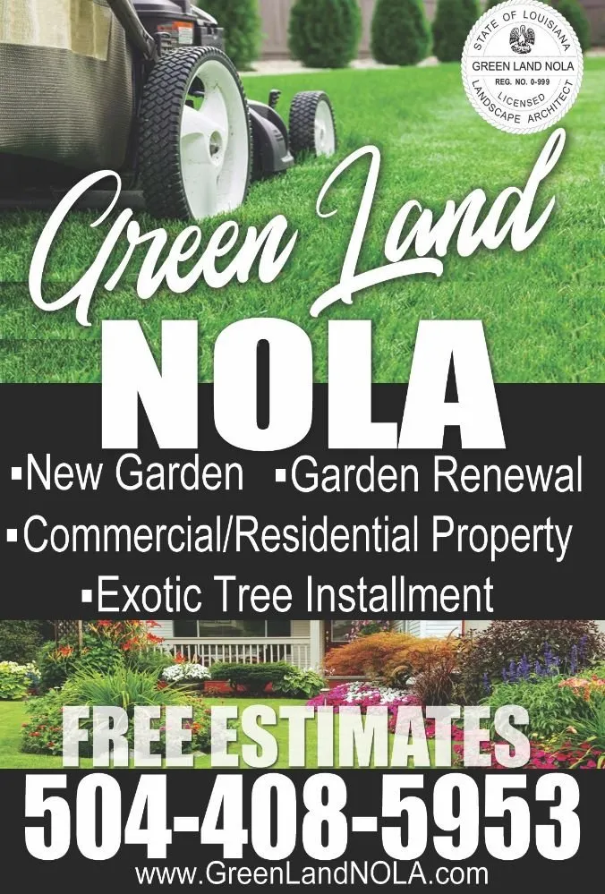 Trusted landscape installation in Gretna, LA by Green Land Nola