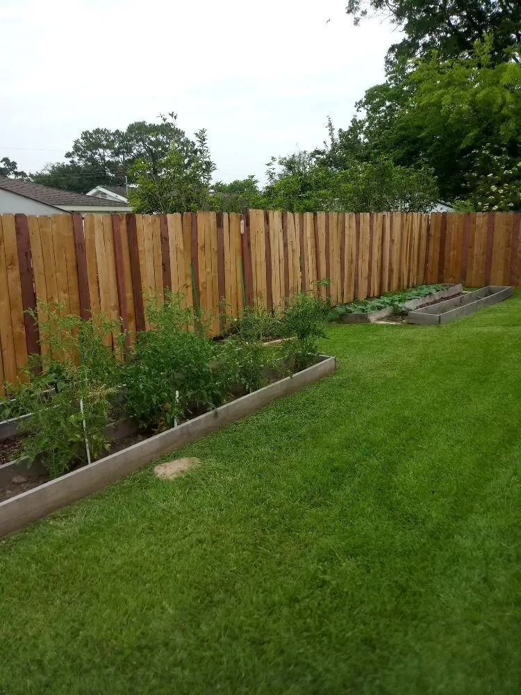 Custom landscape installation in Gretna, LA by Green Land Nola