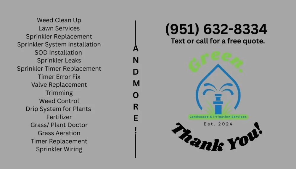 Top-rated landscape installation with custom design in Beaumont, CA by Green Landscape and Irrigation Services