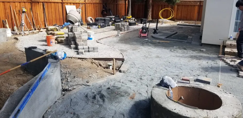 Custom garden landscaping in San Martin, CA by Green Landscape Associates