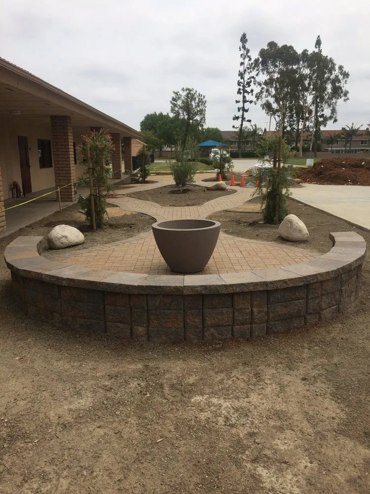 Expert garden landscaping with custom design in Corona, CA by Green Landscape