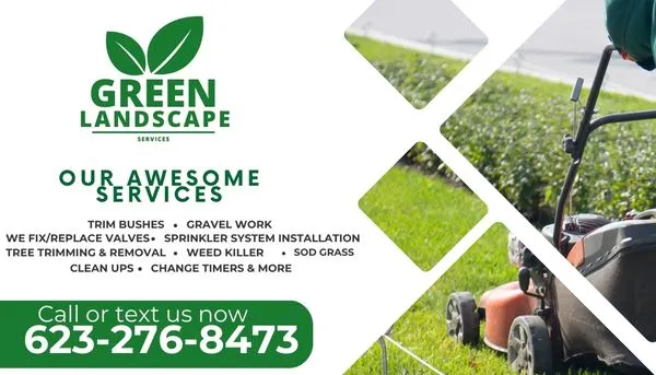 Green Landscape Services Logo