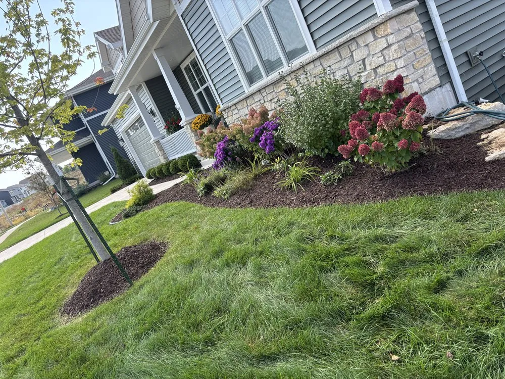 Top-rated garden landscaping for homes in Madison, WI by Green Landscaping