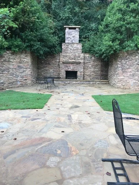 Custom landscape design for beautiful yards in Marietta, GA by Green Landscaping