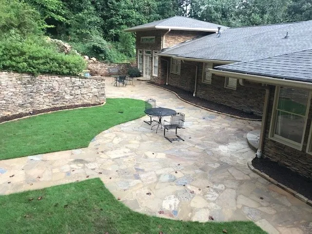 Top-rated landscape installation for outdoor upgrades in Marietta, GA by Green Landscaping