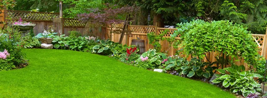 Professional garden landscaping for residential properties in Capitol Heights, MD by Green Lawn and Tree Services
