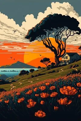 Green Lawn Care Logo