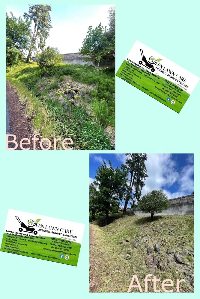 Top-rated yard cleanup service for outdoor upgrades in Longview, WA by Green Lawn Care