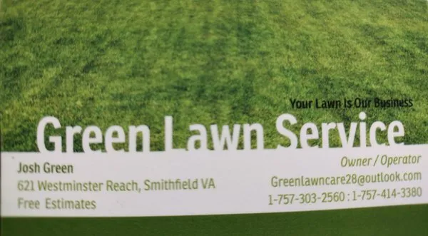 Green Lawn Service Logo