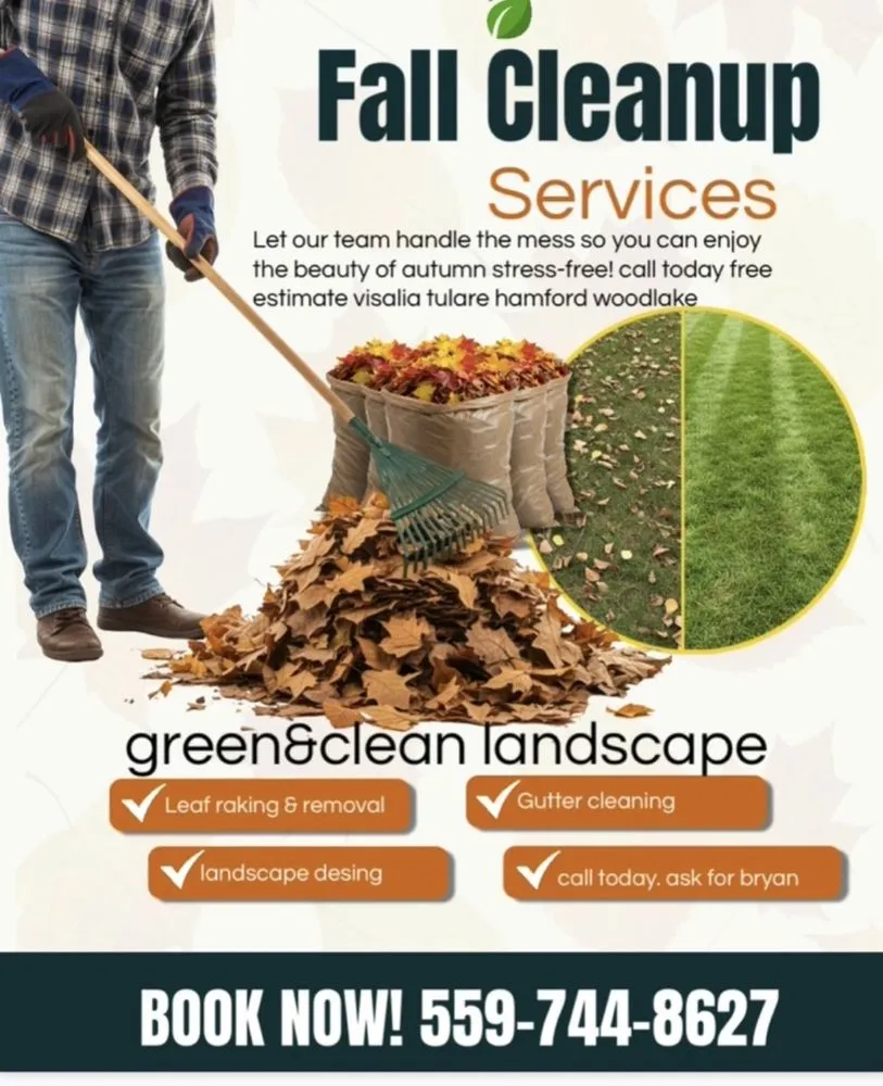 Professional lawn care service in Woodlake, CA by Green Lawn Service