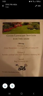 Green Lawncare Services Logo