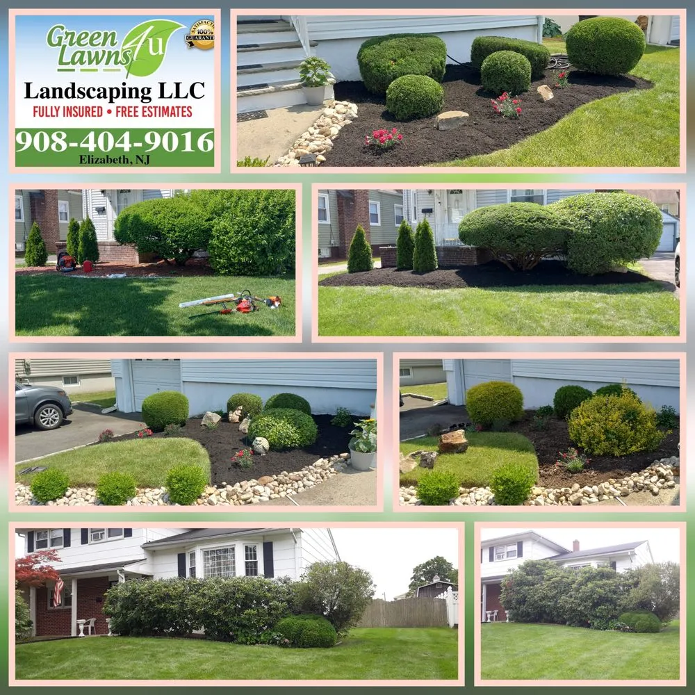 Reliable yard maintenance for year-round maintenance across Elizabeth, NJ - Green Lawns 4u Landscaping