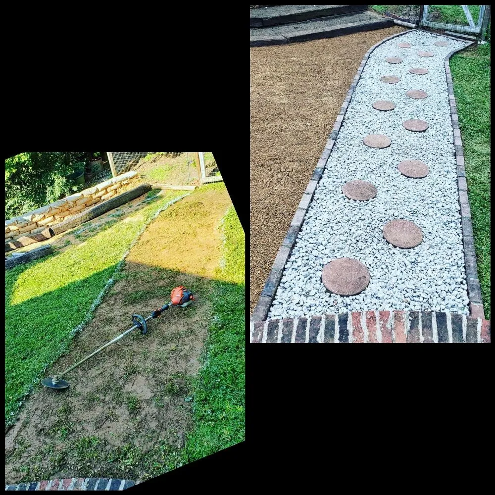 Professional yard maintenance in Lake Park, NC by Green Lawns Landscaping