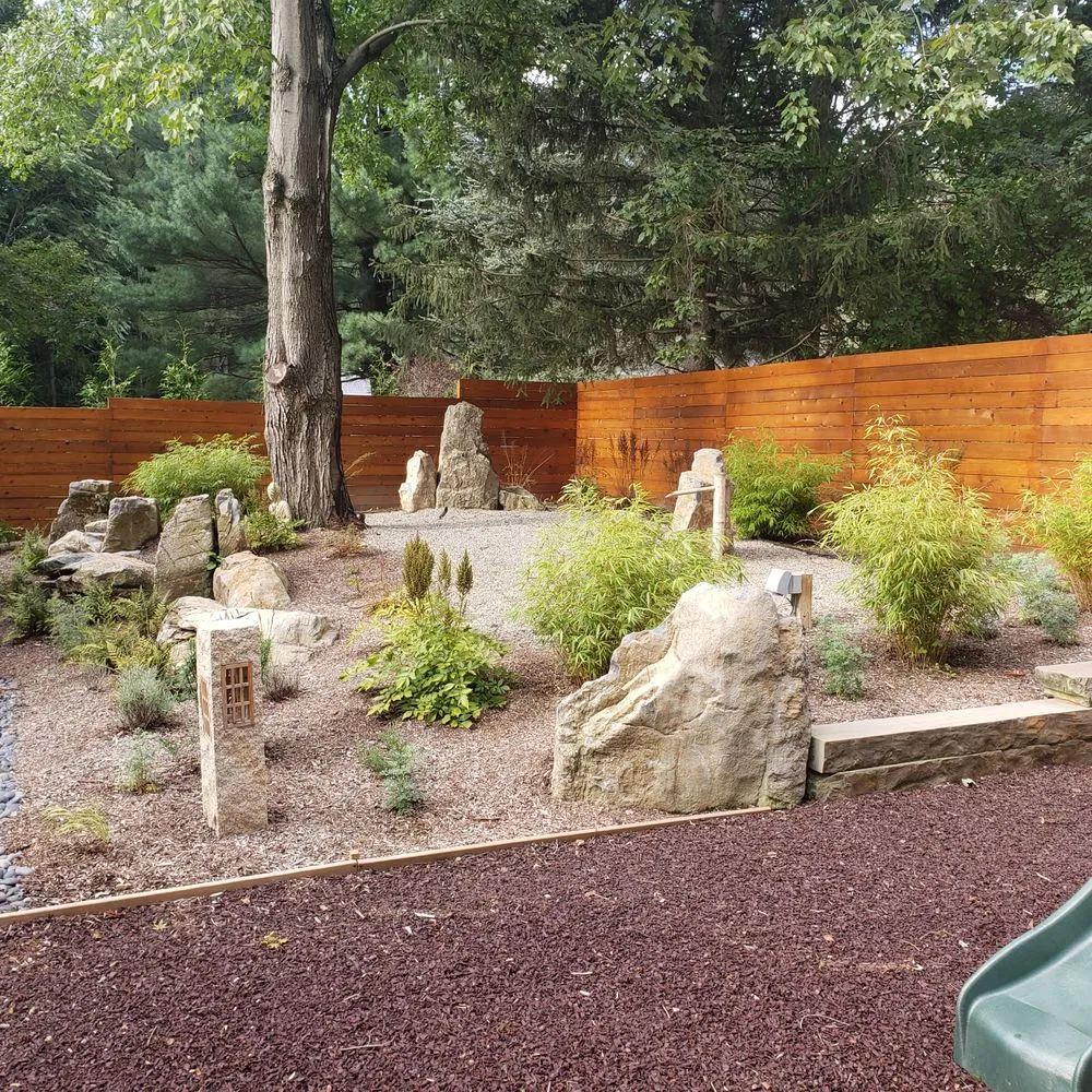 Professional outdoor landscaping in Spring Valley, NY - Green Lawns