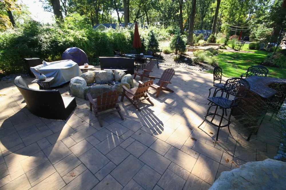 Custom outdoor landscaping for outdoor upgrades across Spring Valley, NY - Green Lawns