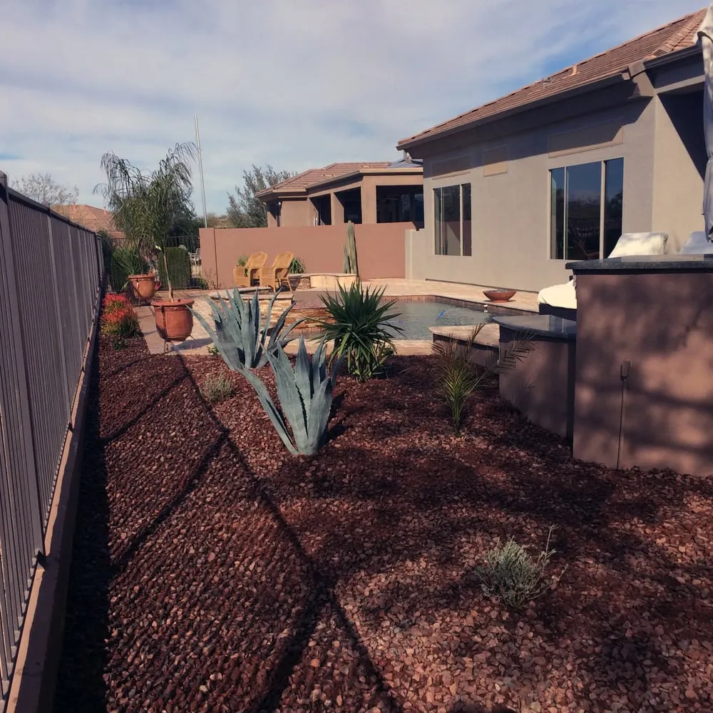 Local landscape design in Phoenix, AZ by Green Leaf Landscape
