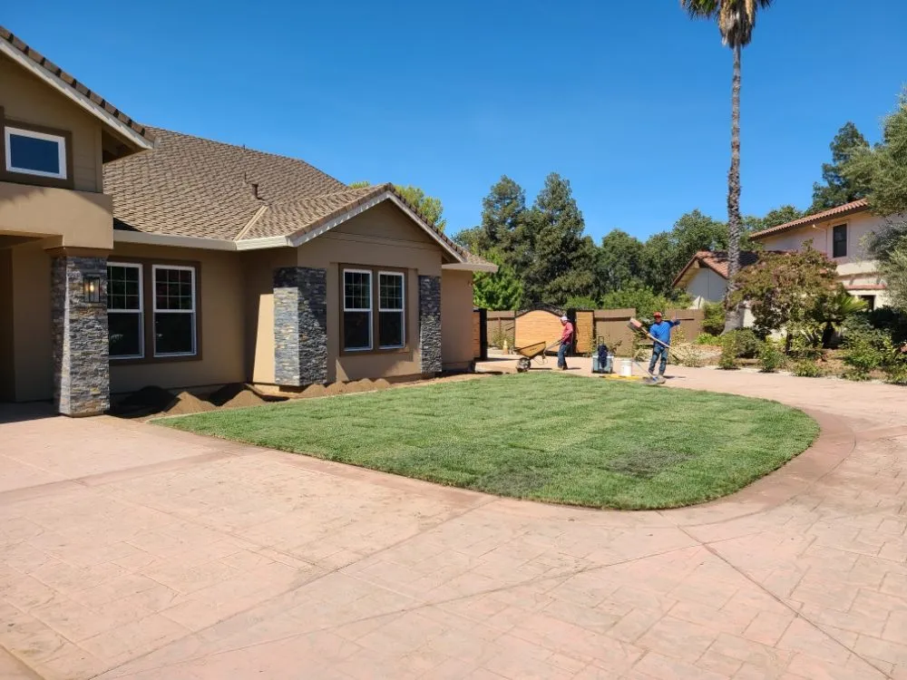 Top-rated residential landscaping for residential properties across Elk Grove, CA - Green Leaf Landscaping