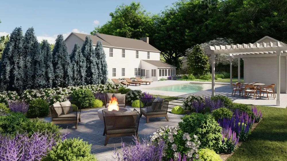 Reliable yard cleanup service with custom design in San Francisco, CA by Green Leaf Landscaping