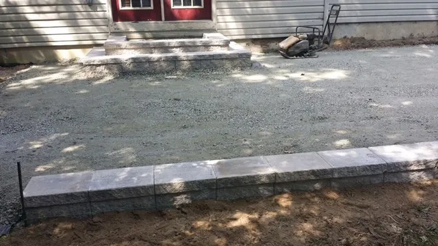 Custom landscape design in Lawrence Township, NJ by Green Leaf Landscaping Service & Snowplowing