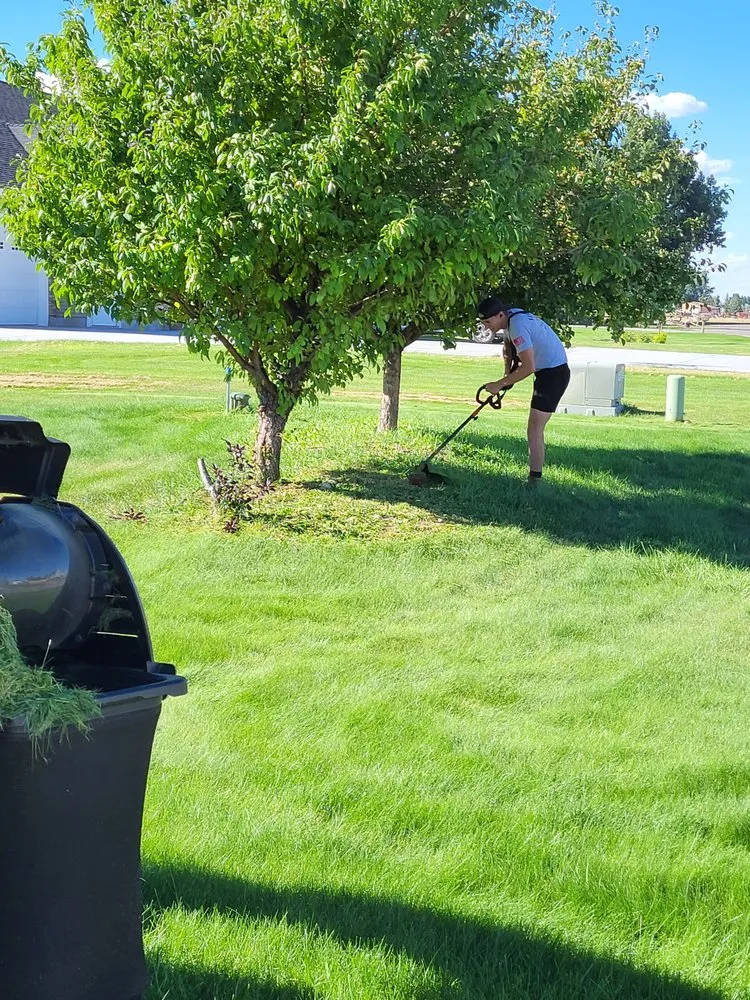 Trusted lawn mowing service in Rigby, ID by Green Leaf Lawn-Care
