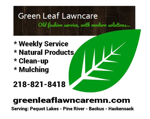 Green Leaf Lawncare Logo