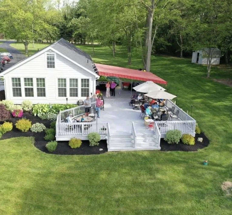 Affordable outdoor landscaping in North East, PA by Green Leaf Tree Care