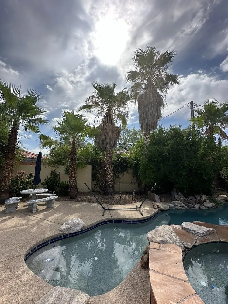 Custom landscaping services in Tucson, AZ by Green Leaf Tree Service