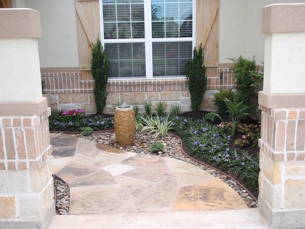 Professional yard maintenance for year-round maintenance in Katy, TX by Green Leaf Tree Services