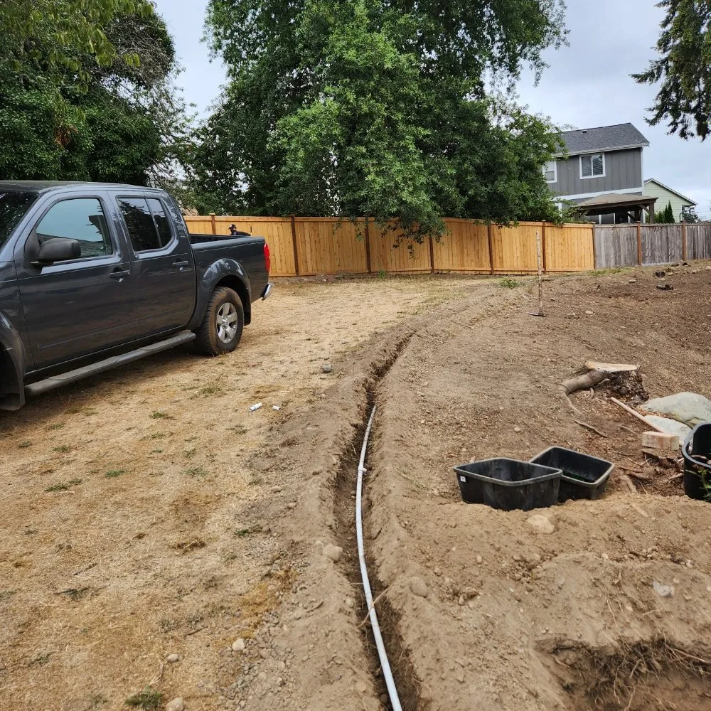 Custom landscape installation in Shelton, WA - Green Leaves Trees Services and Landscaping