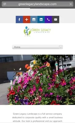 Green Legacy Landscape Logo